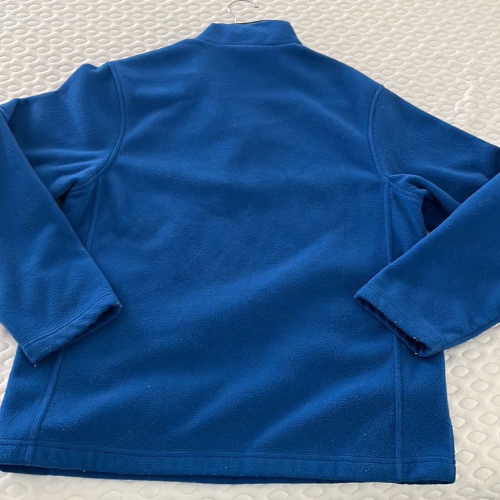 Old Navy Quarter zip soft Fleece Jacket Adult Small Vintage - Picture 4 of 6
